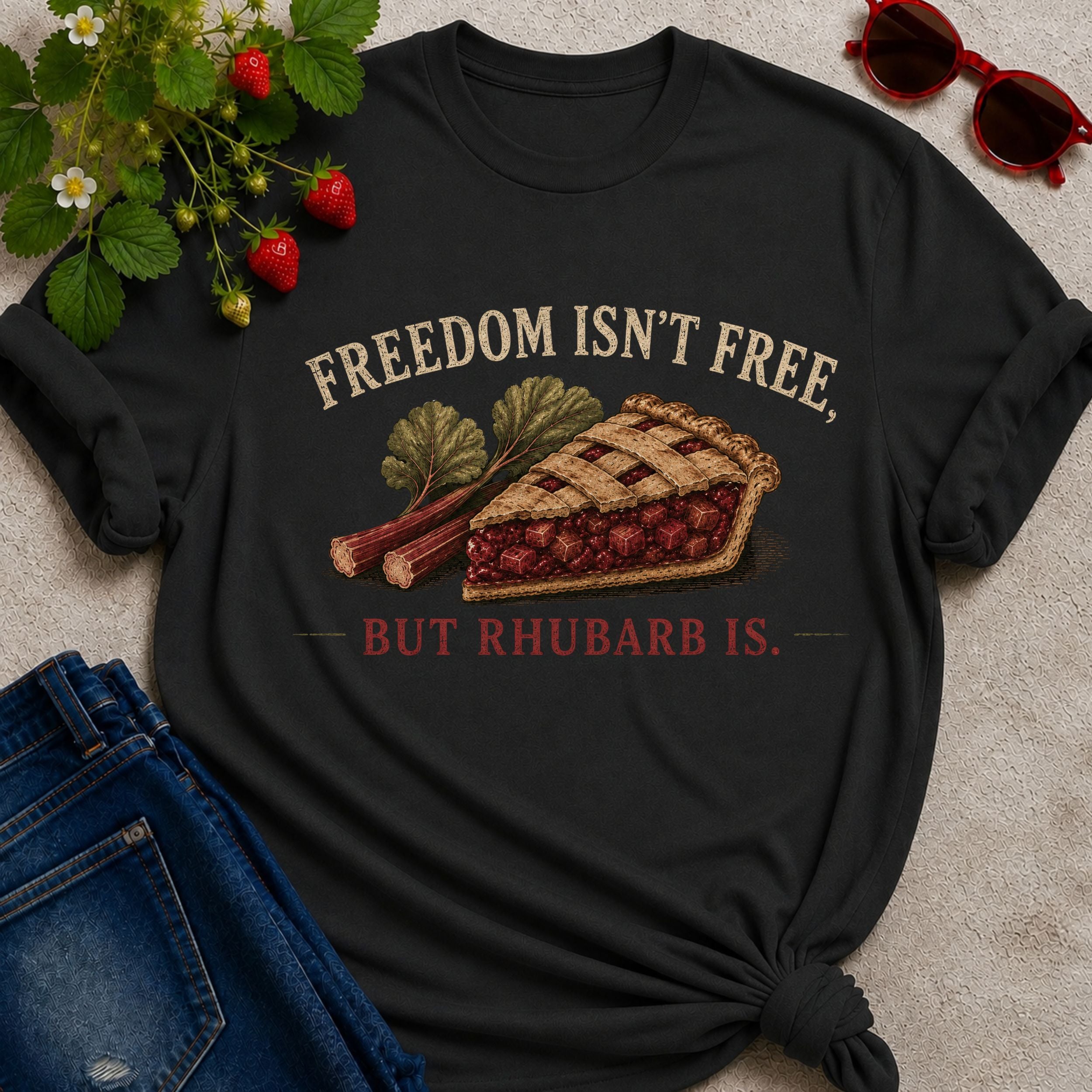 Free Rhubarb T-Shirt