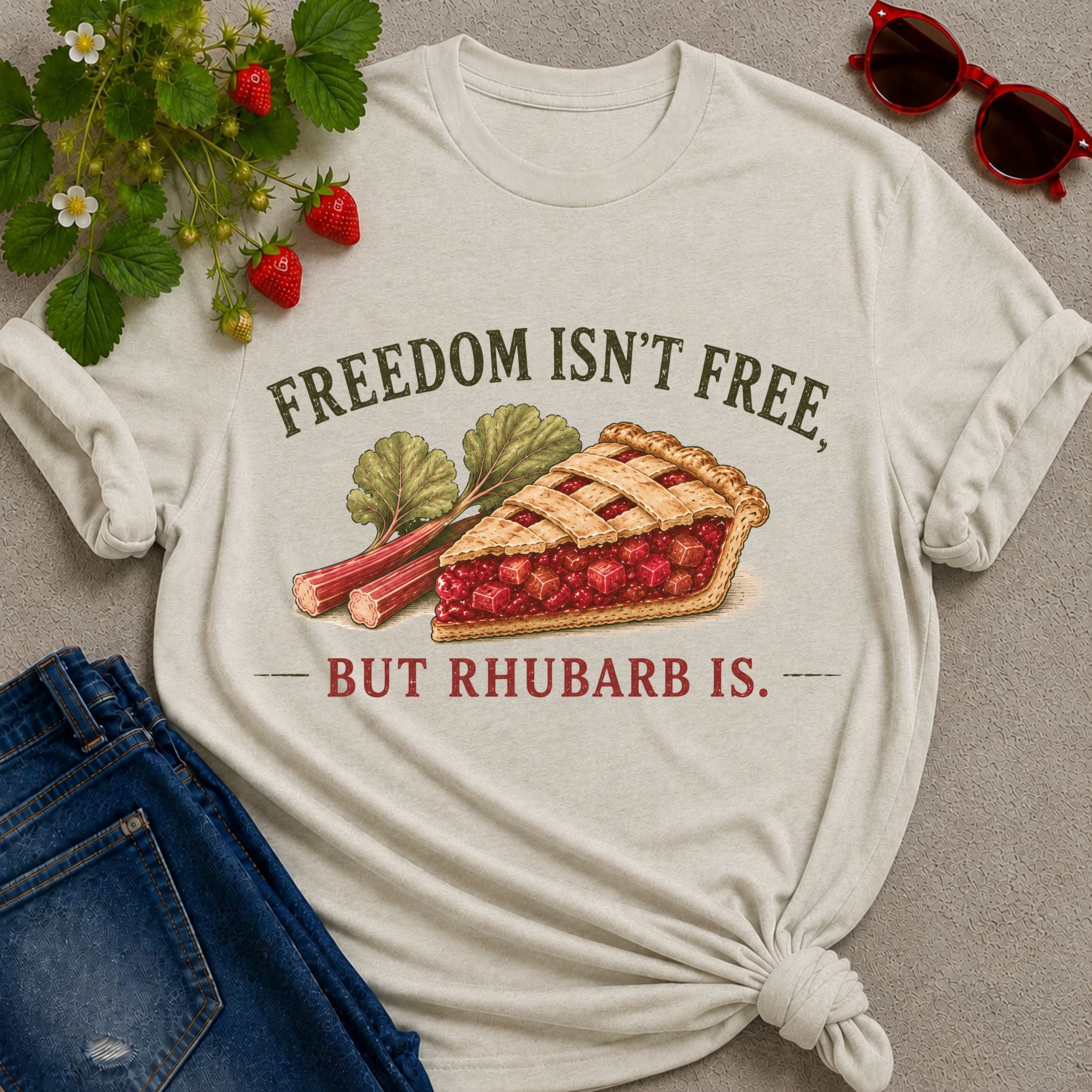 Free Rhubarb T-Shirt