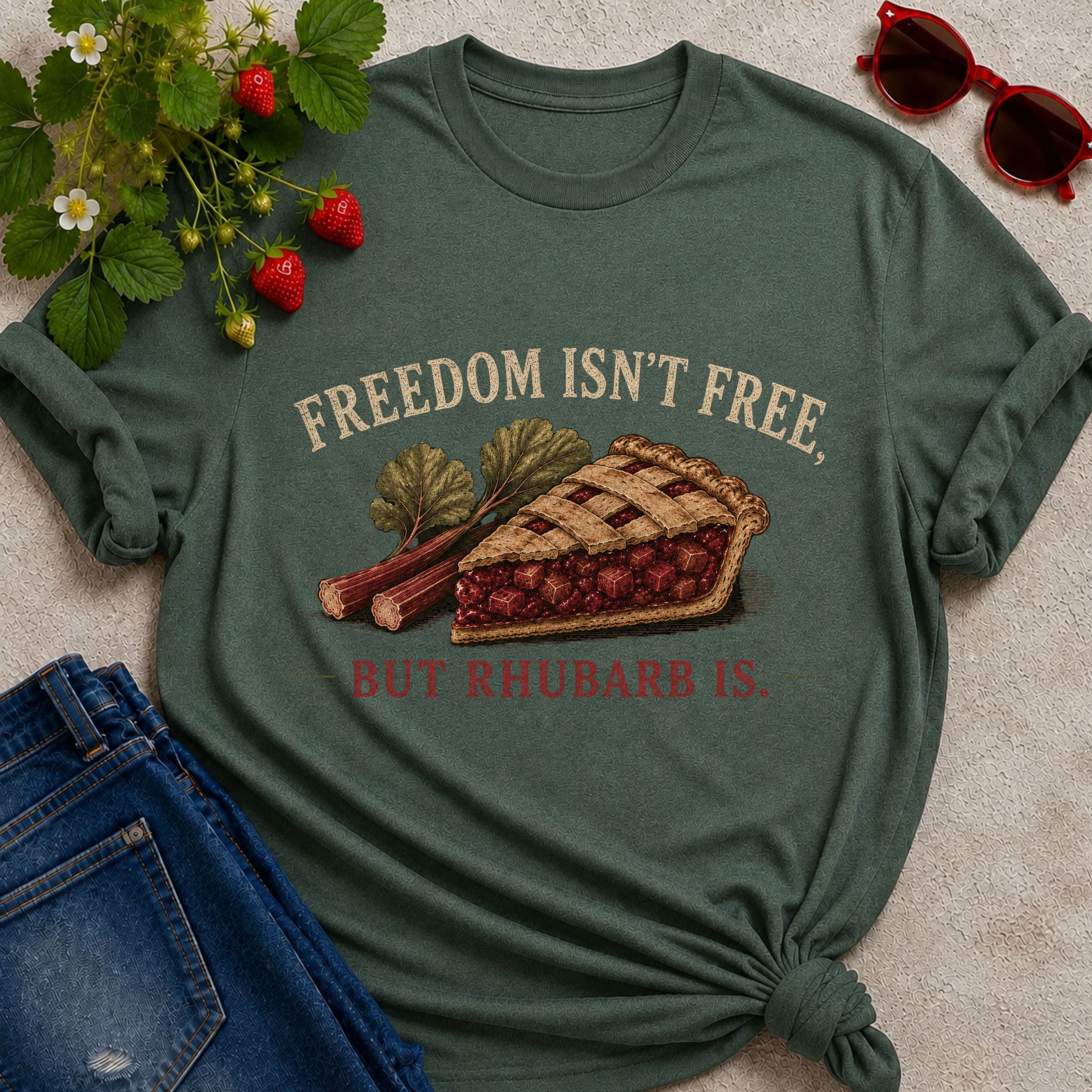 Free Rhubarb T-Shirt