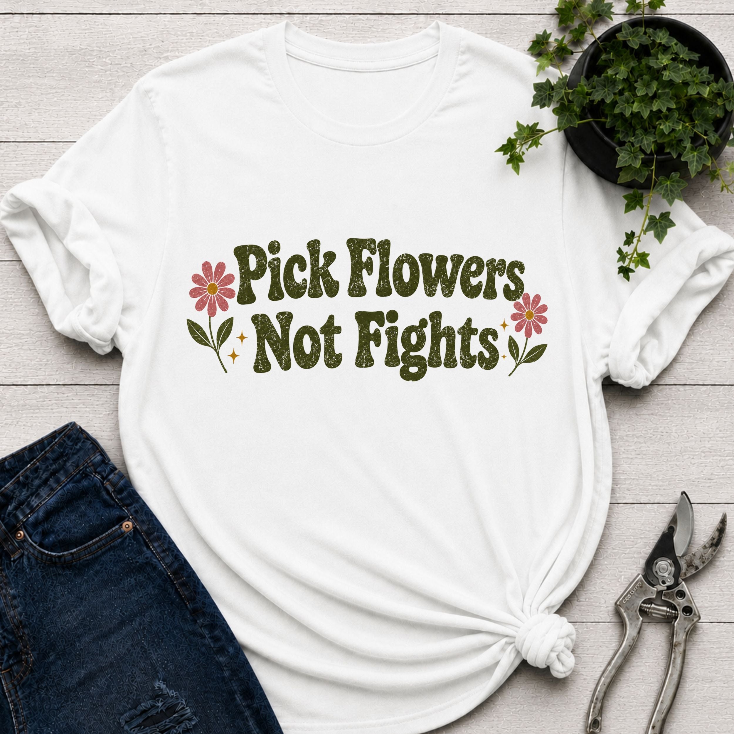 Pick Flowers T-Shirt