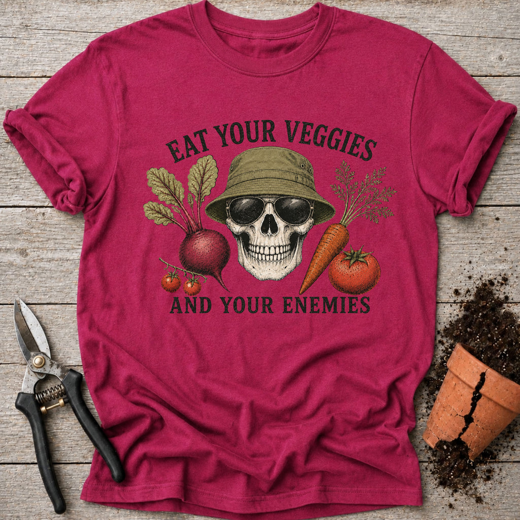 Eat Veggies and Enemies T-Shirt