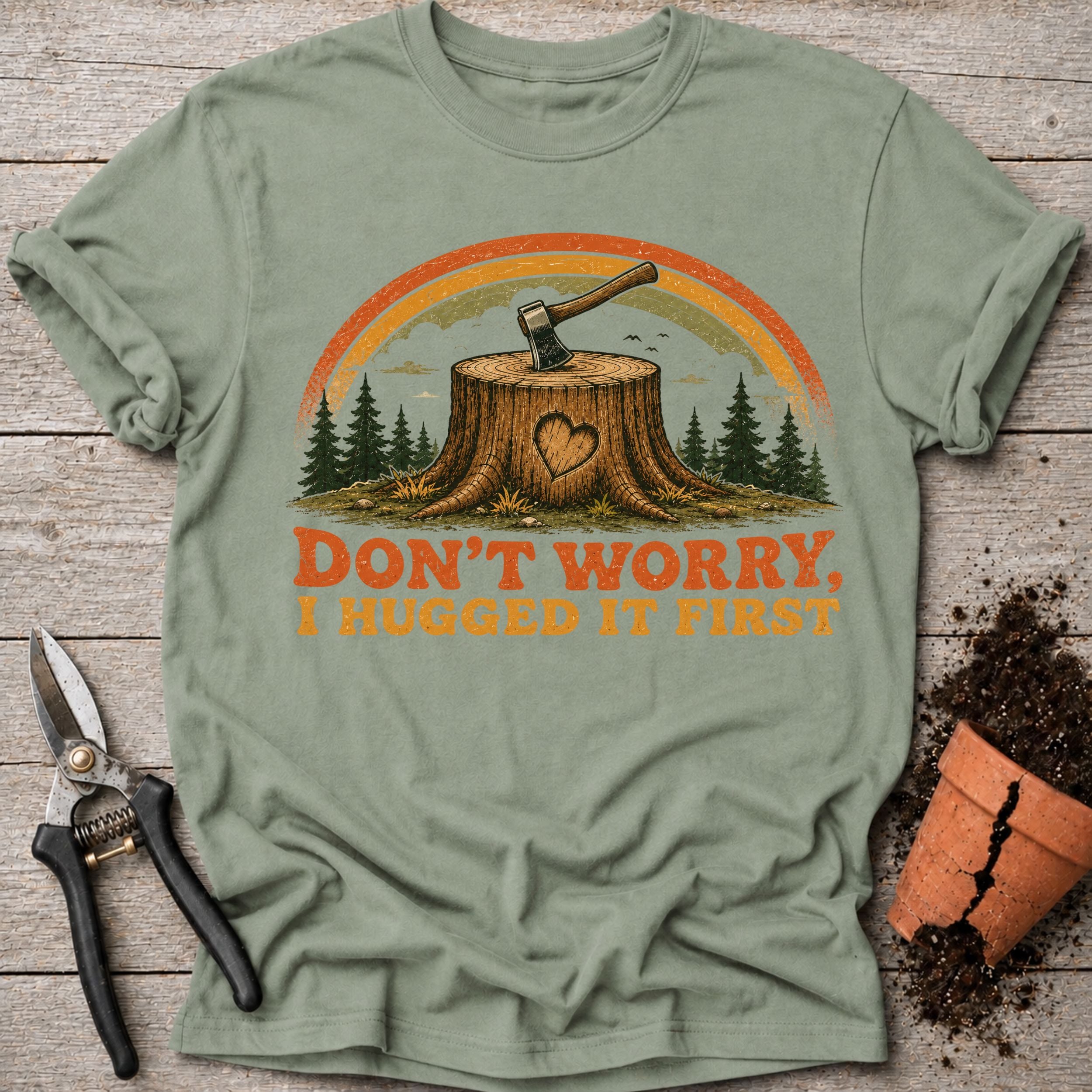 Hugged it First T-Shirt