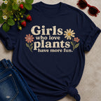 Girls Who Love Plants T-Shirt