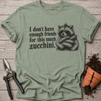 Raccoon Zucchini T-Shirt