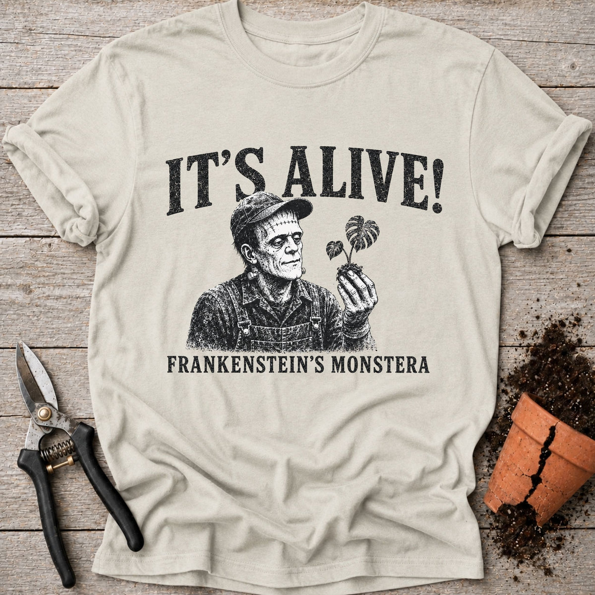 Frankenstein's Monstera T-Shirt