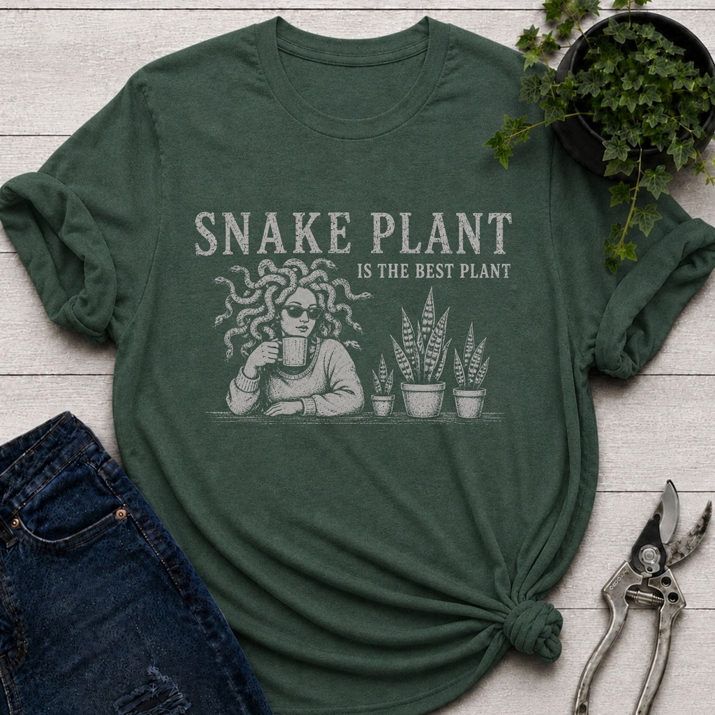 Snake Plant Medusa T-Shirt