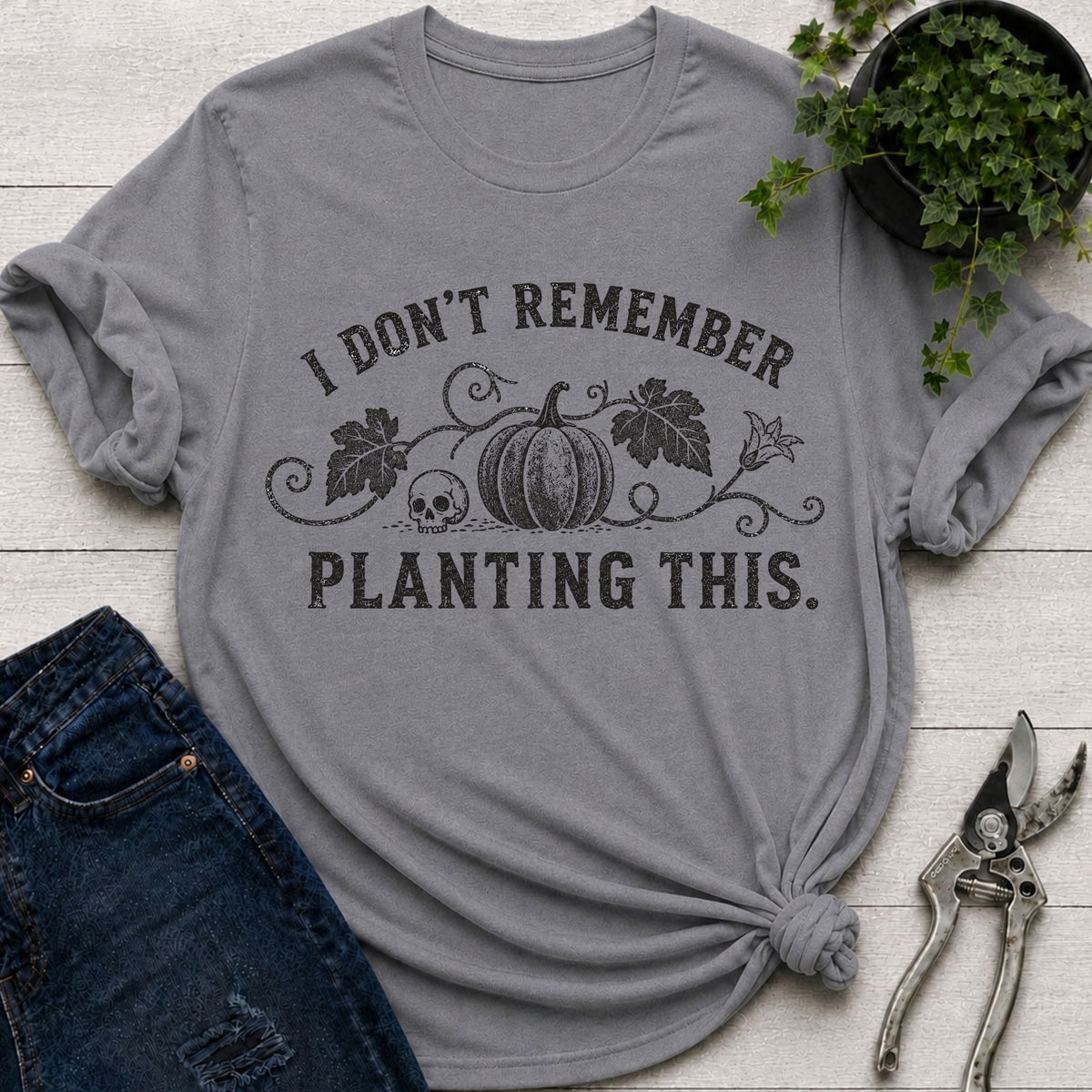 Don't Remember Pumpkin T-Shirt