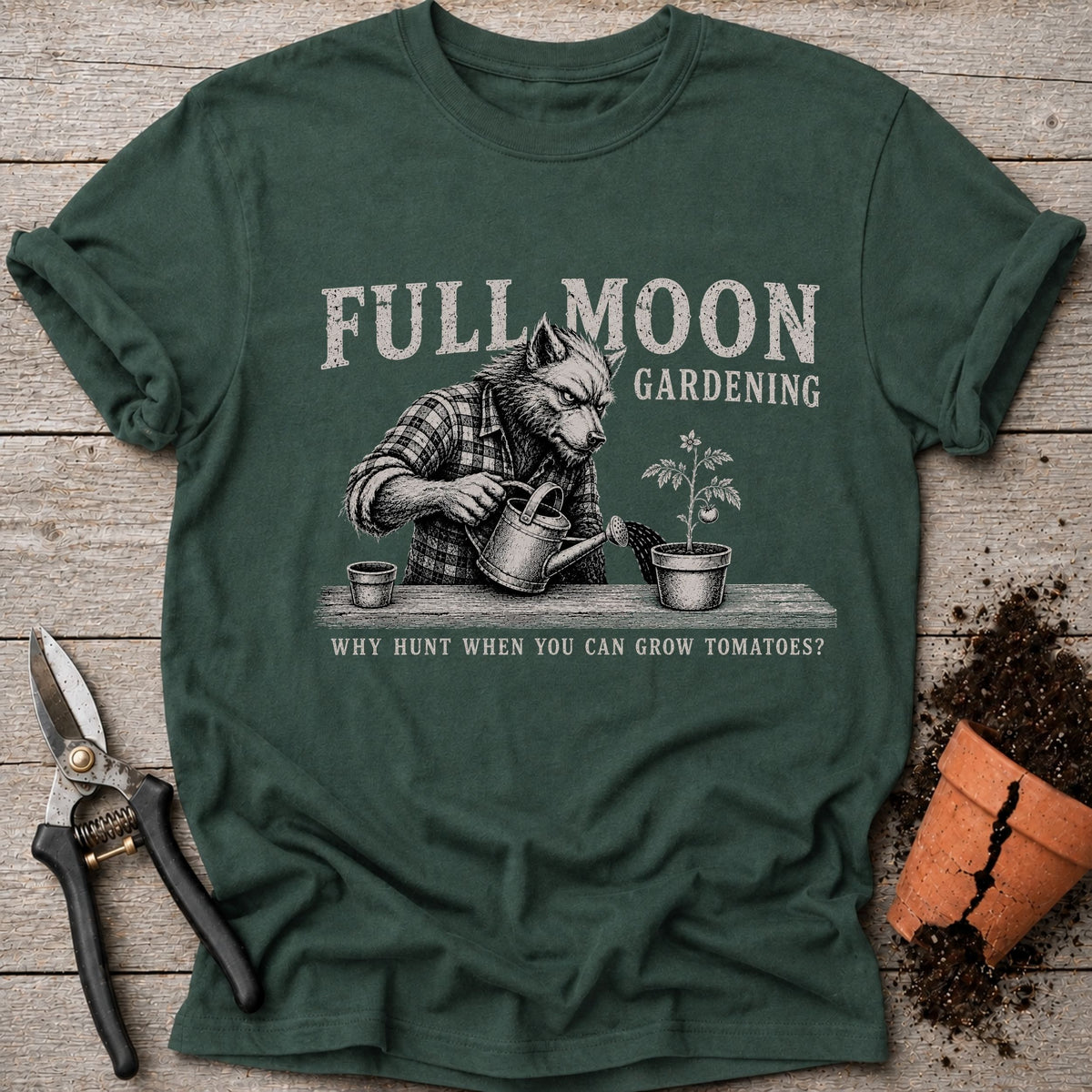 Full Moon Werewolf T-Shirt