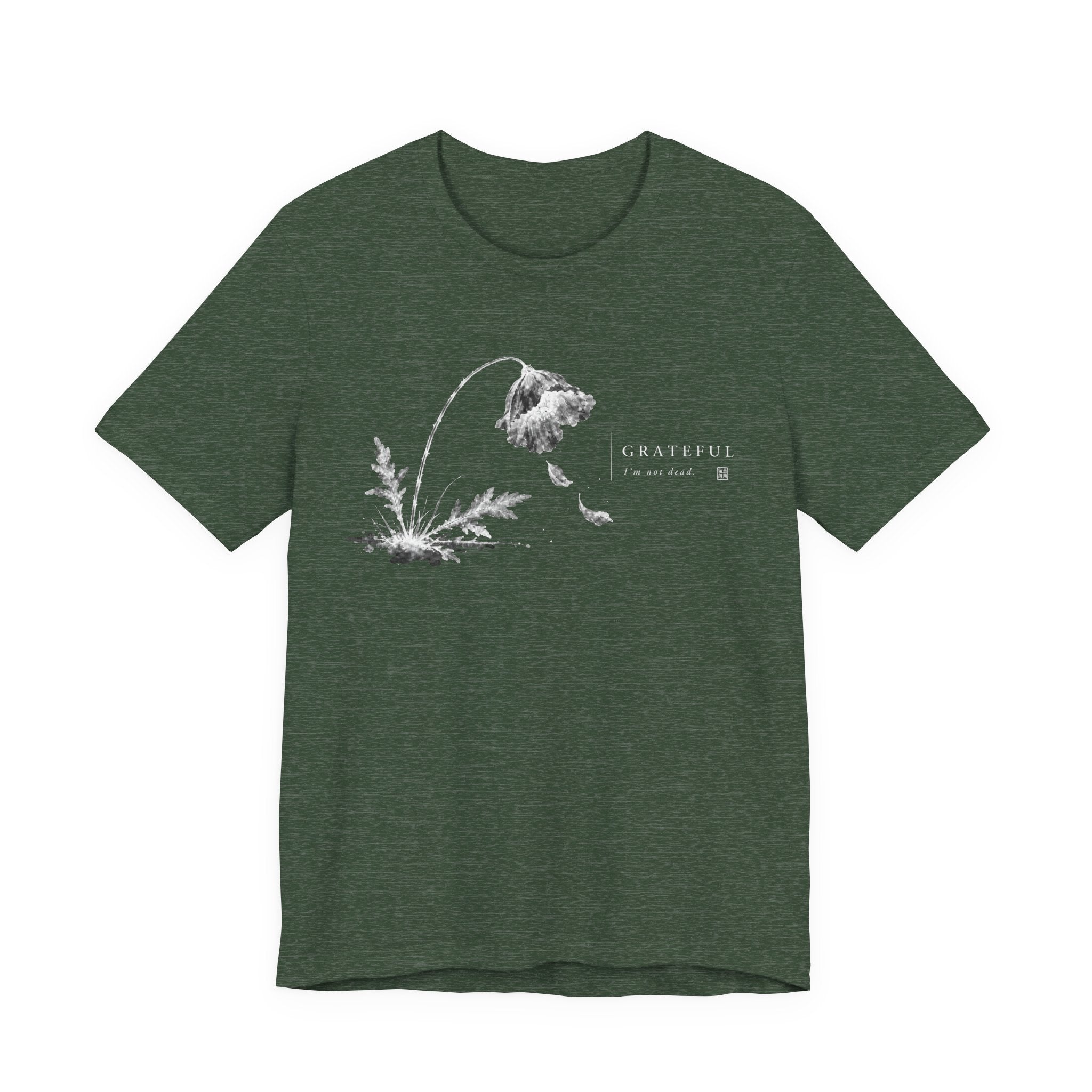 Grateful Poppy T-shirt