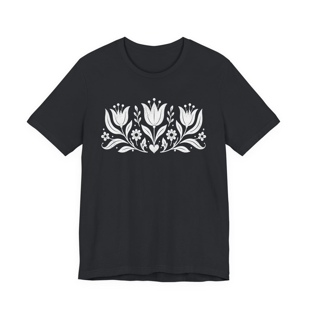 Folk Tulips T-shirt