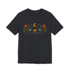 Black Birds Folk Art T-shirt