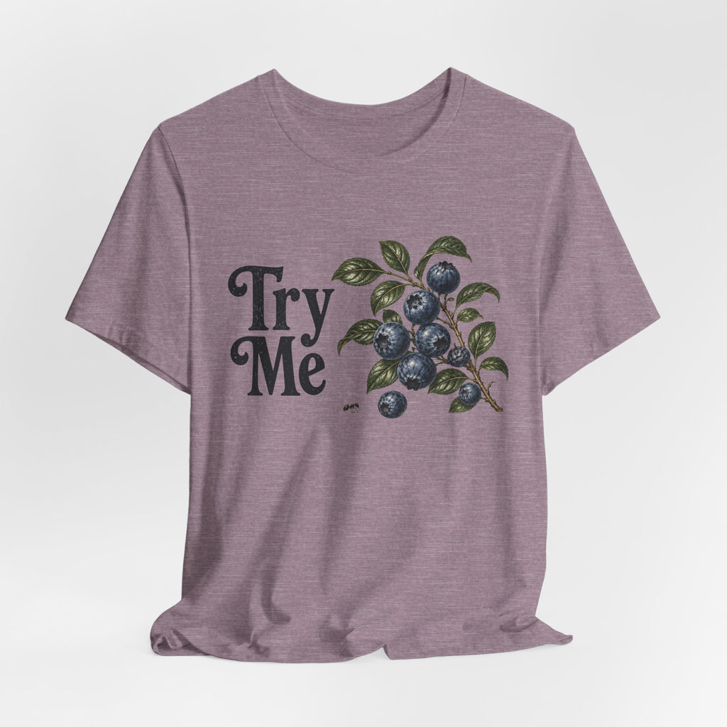 Try Me Blueberry T-shirt