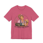 Stupid People Pink T-shirt