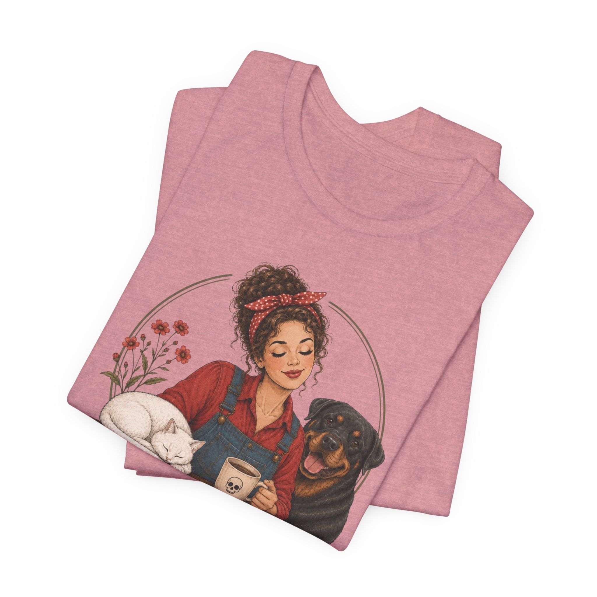 Stupid People Red T-shirt