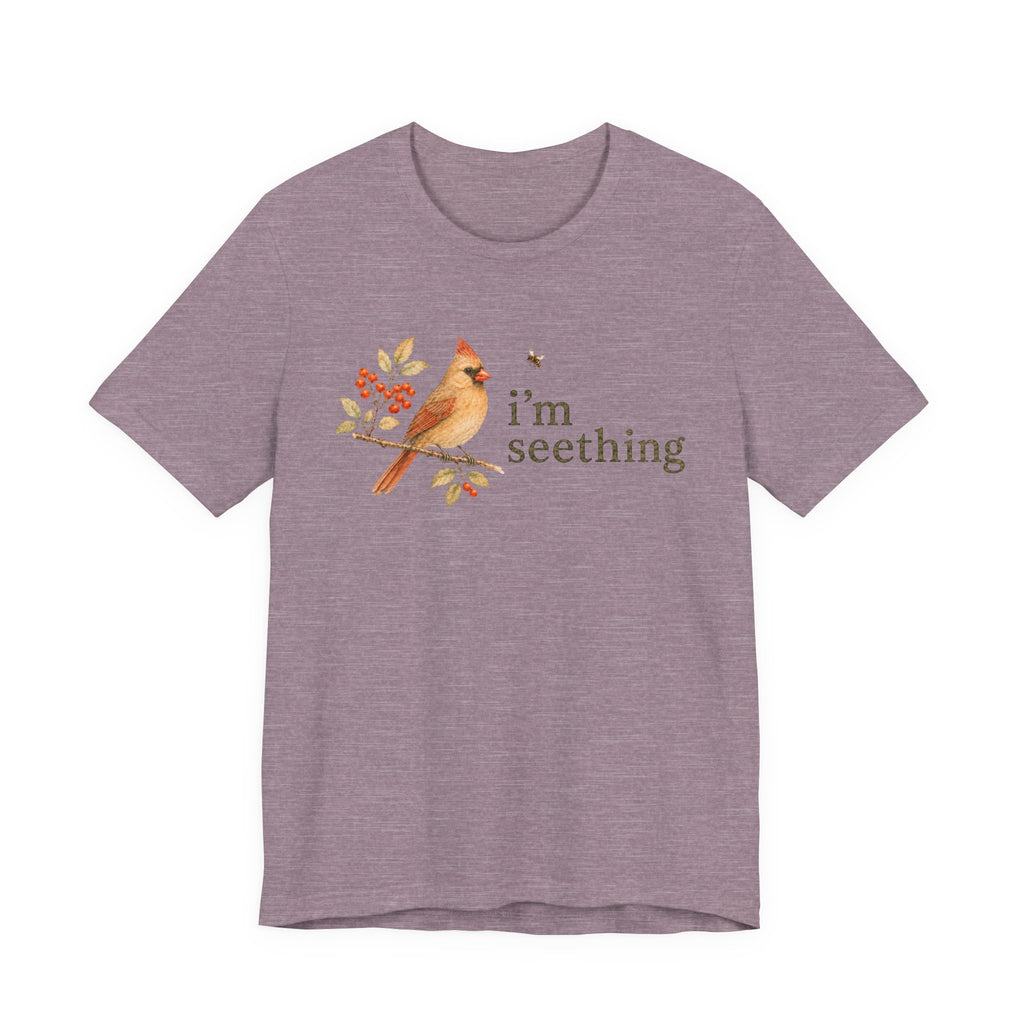 Seething Cardinal T-shirt