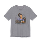 Stupid People Blue T-shirt